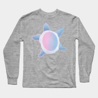 Pride Flag Space Turtle Transgender Flag Long Sleeve T-Shirt